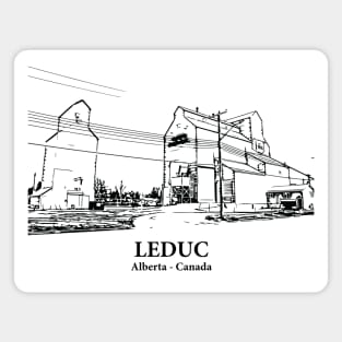 Leduc - Alberta Magnet